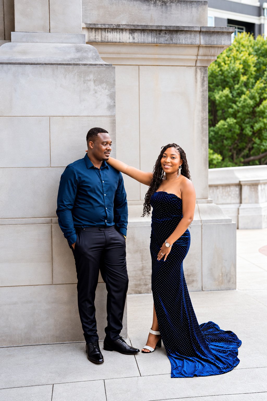 Retouched engagement portrait 02 from Ida + Geovanni’s session