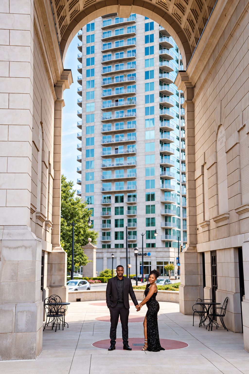 Retouched engagement portrait 04 from Ida + Geovanni’s session