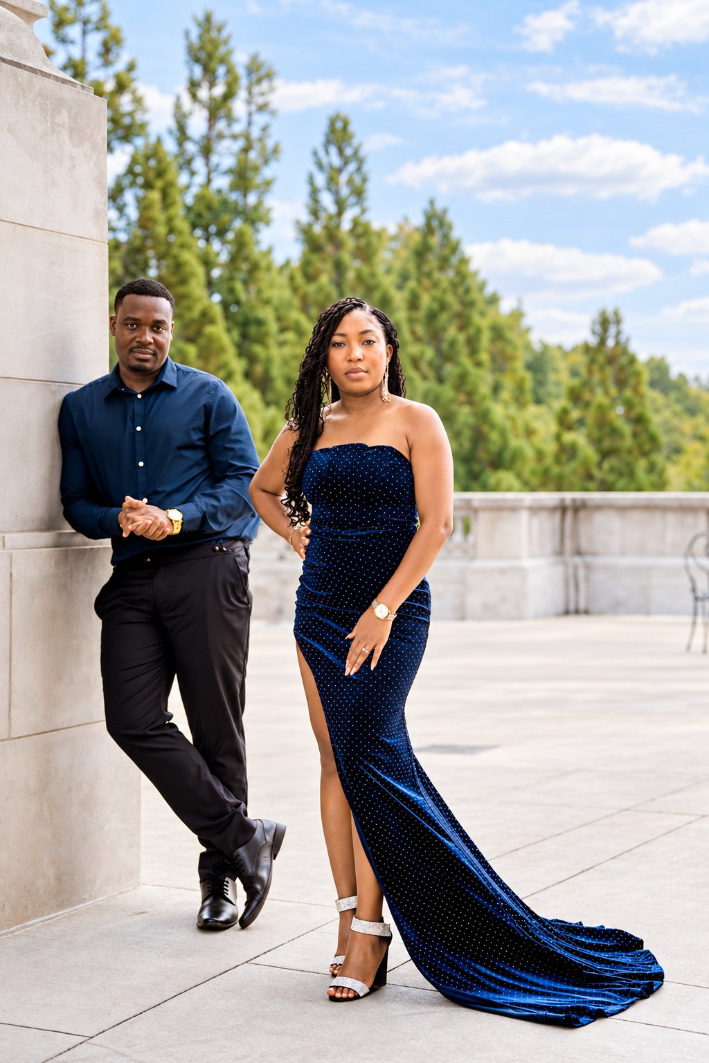 Retouched engagement portrait 20 from Ida + Geovanni’s session