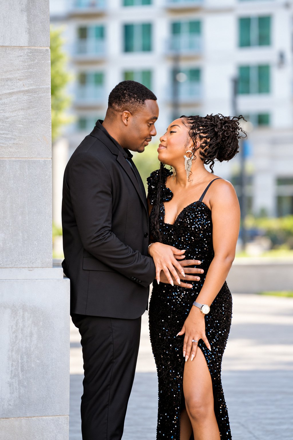Retouched engagement portrait 21 from Ida + Geovanni’s session