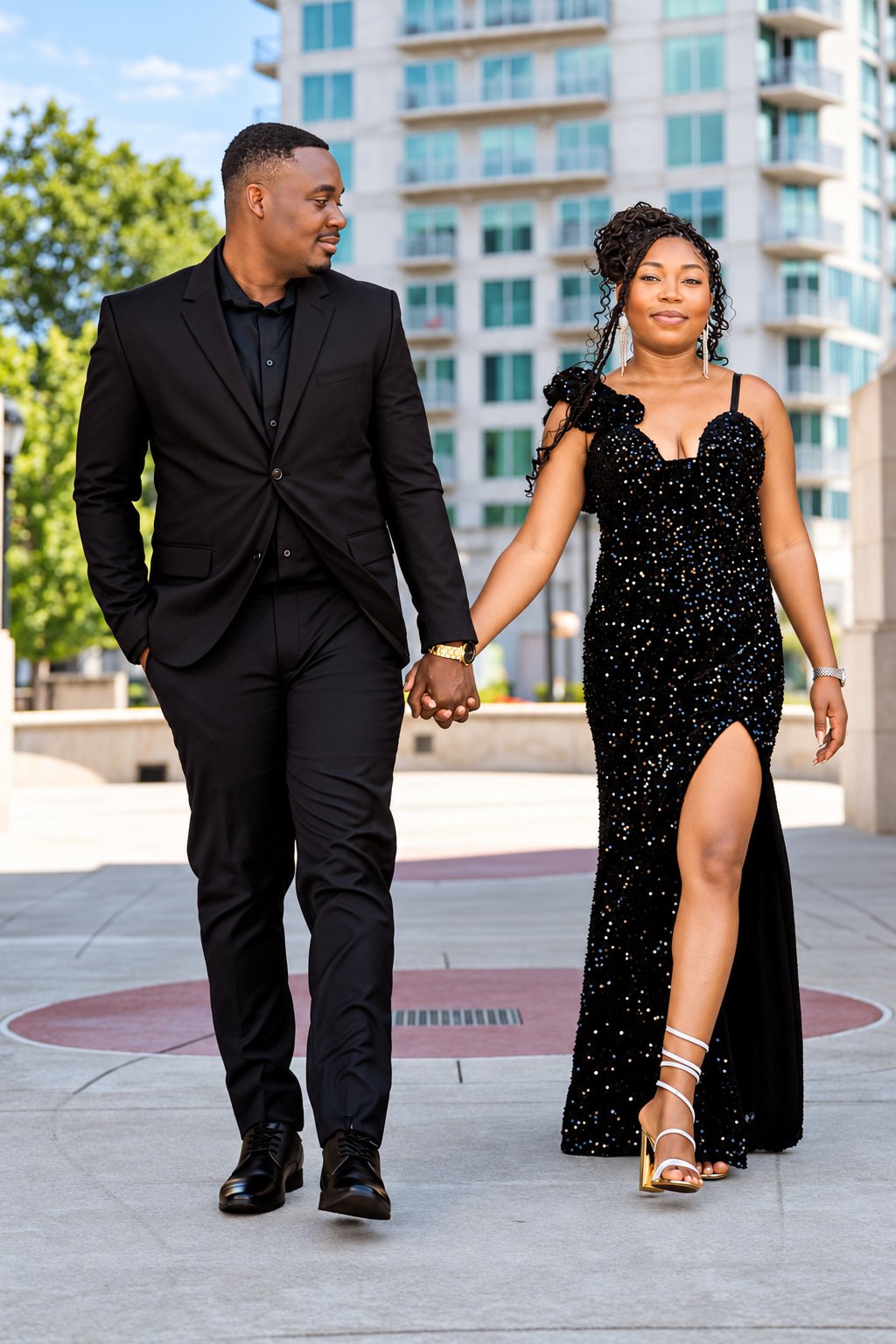 Retouched engagement portrait 25 from Ida + Geovanni’s session