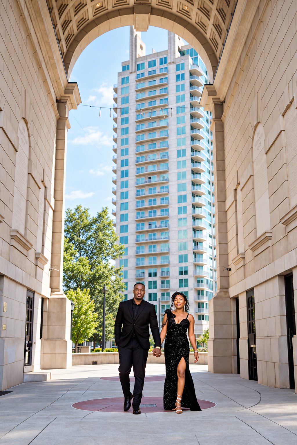Retouched engagement portrait 26 from Ida + Geovanni’s session