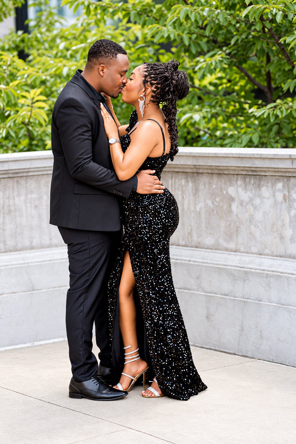 Retouched engagement portrait 28 from Ida + Geovanni’s session