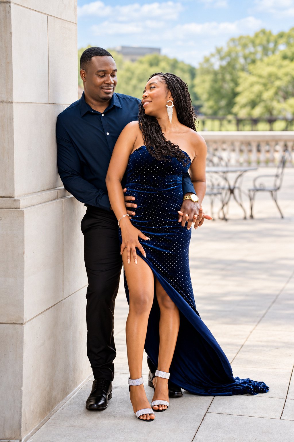 Retouched engagement portrait 30 from Ida + Geovanni’s session
