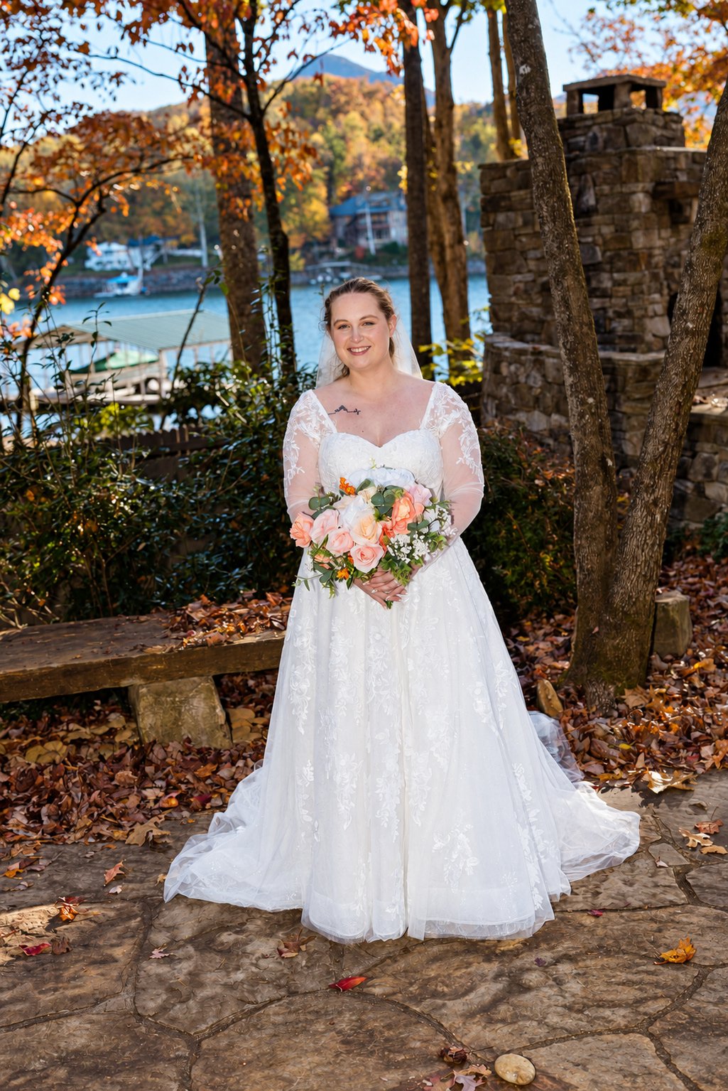 Danielle and Trey—bridal portrait