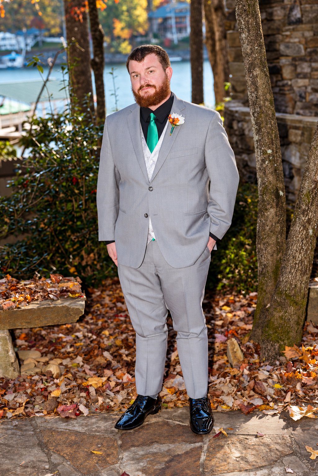 Danielle and Trey—groom portrait