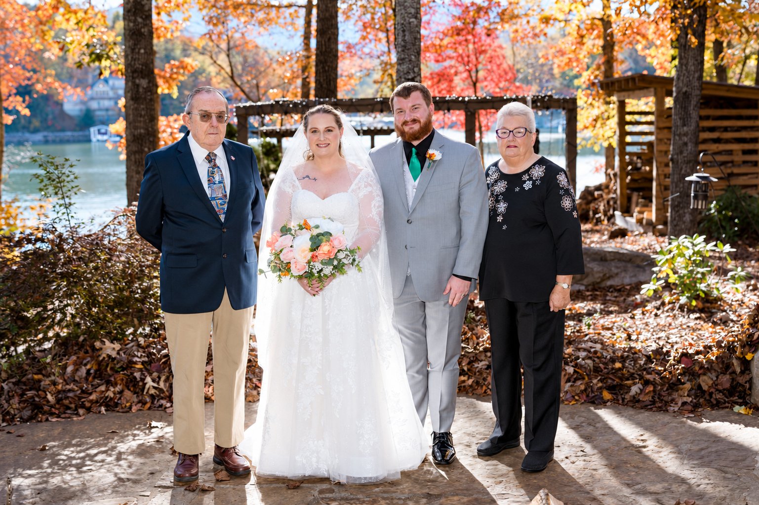 Danielle and Trey—family portrait