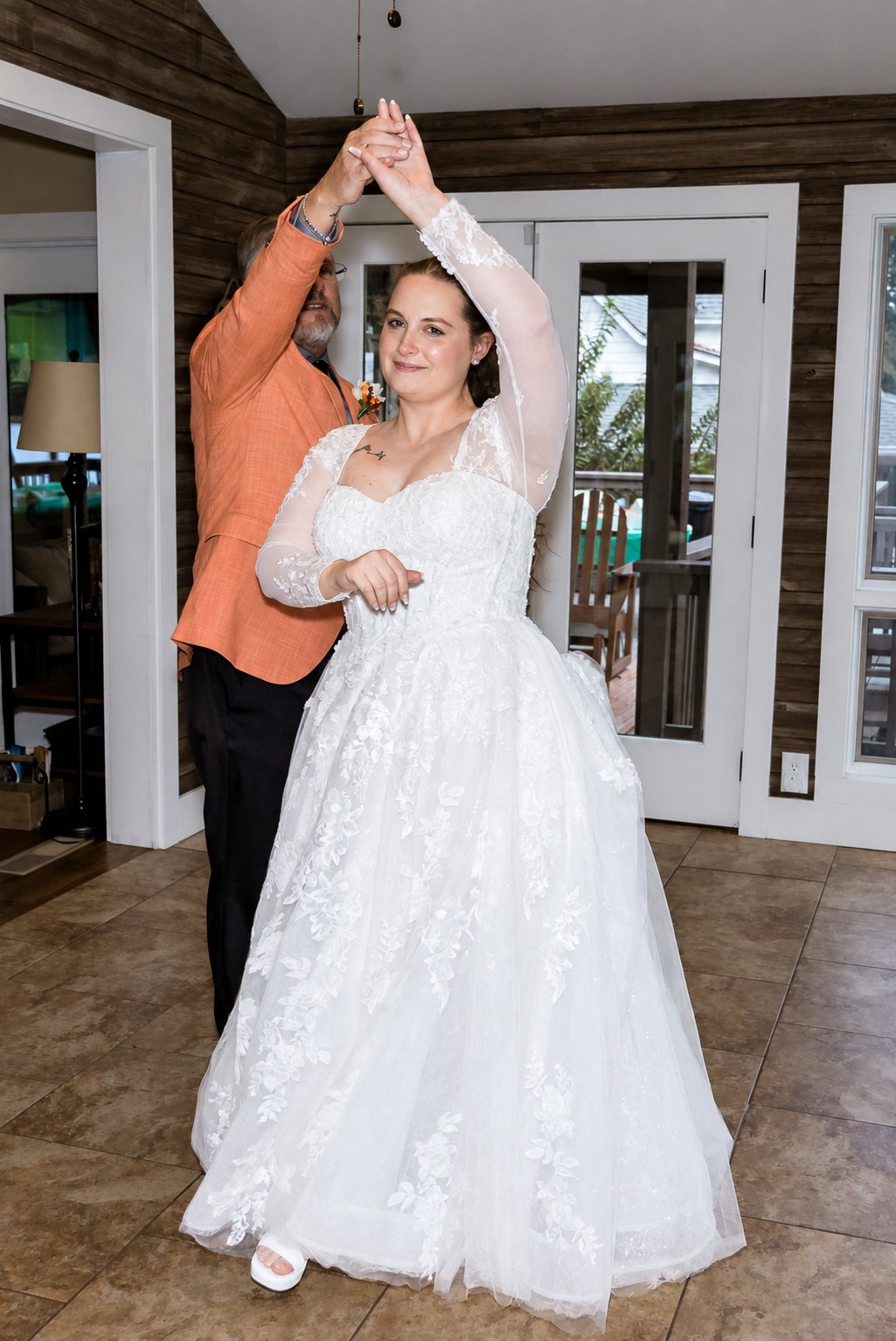 Danielle and Trey—family dance