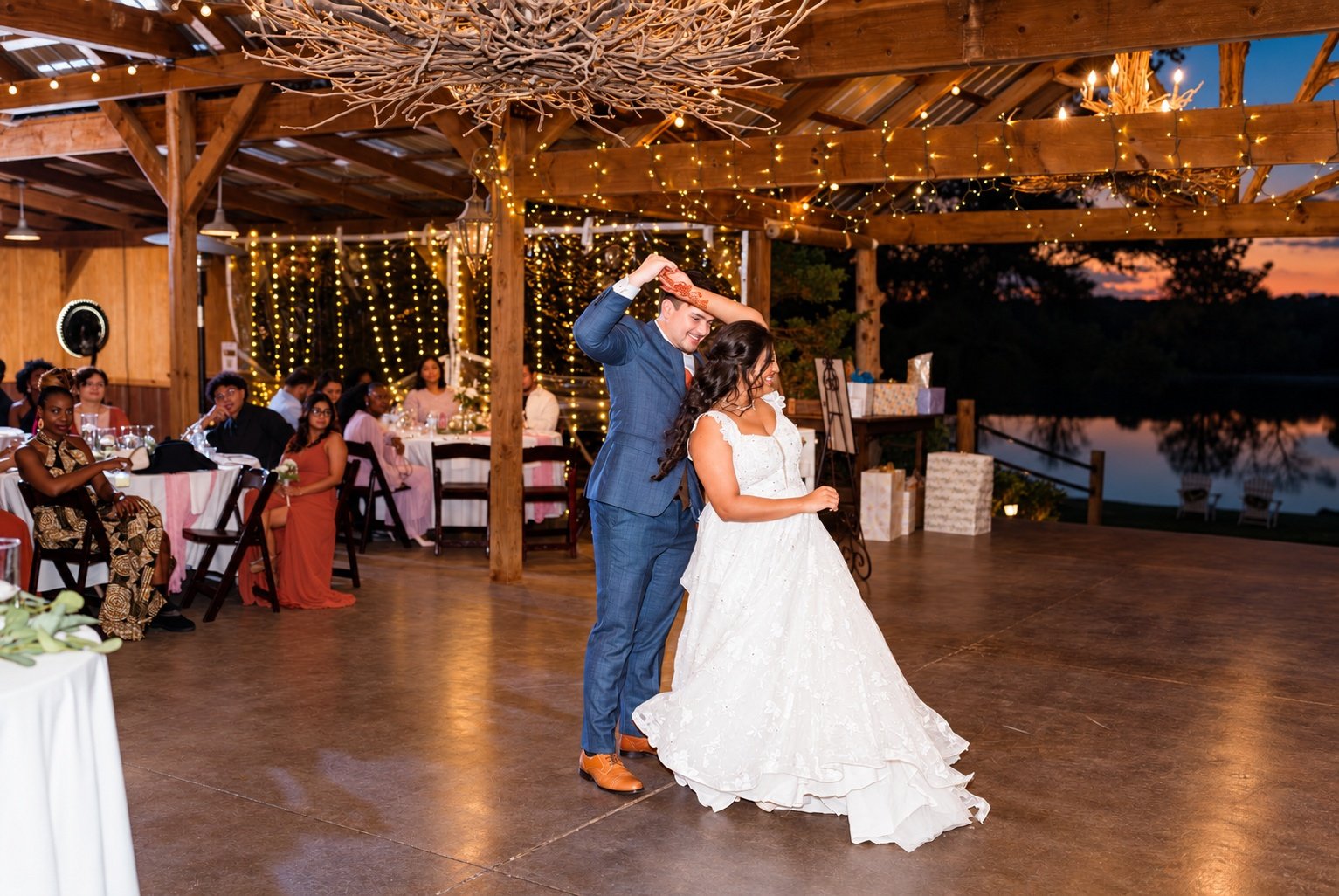 Reeham and Logan—first dance