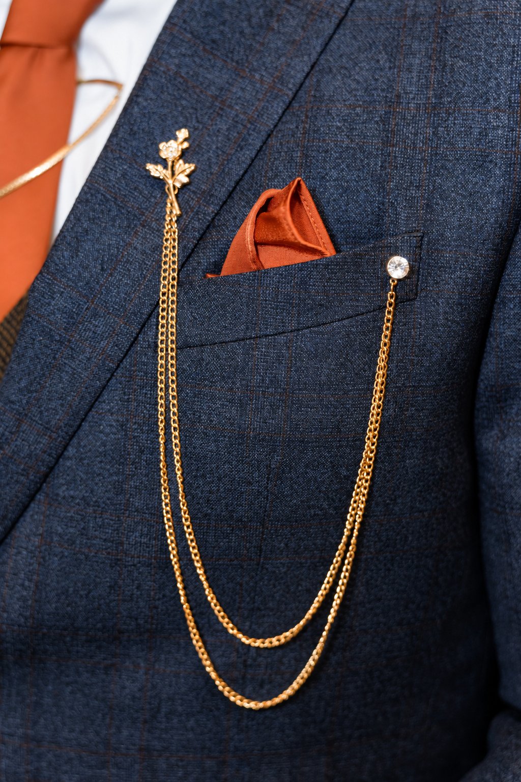 Reeham and Logan—groom accessories