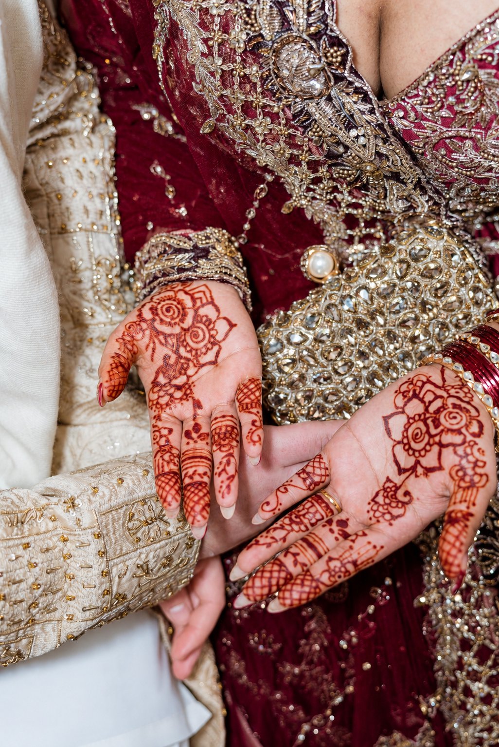 Reeham and Logan—henna and jewelry